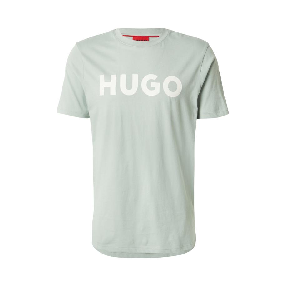 Hugo Boss HUGO Shirt Dulivio pastelgroen / wit -