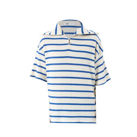 VAMOS CLO Shirt crème / blauw