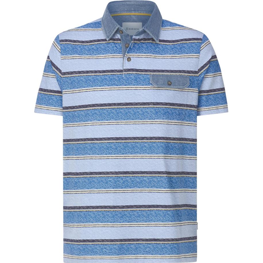 BABISTA BABISTA Shirt Invar lichtblauw / geel / grijs -