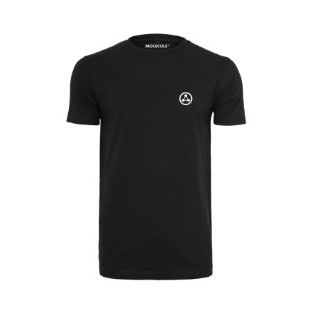 Molecule Shirt Small Logo zwart / wit
