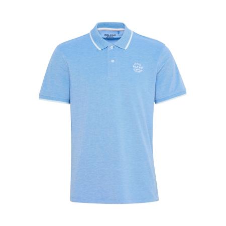 BLEND Shirt Nate donkerblauw / wit