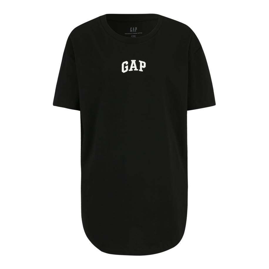 GAP Gap Tall Shirt zwart / wit -
