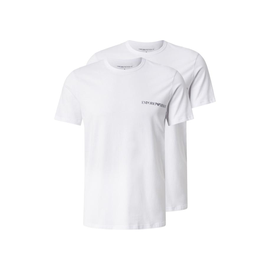 Emporio Armani Emporio Armani Shirt zwart / wit -