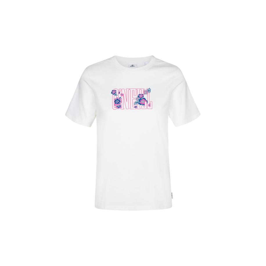 O'Neill ONEILL Shirt turquoise / donkerblauw / pink / wit -
