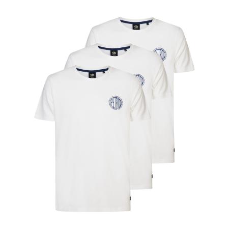 Petrol Industries Petrol Industries Shirt enziaan / wit