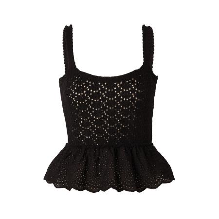 Only ONLY Gebreide top CHRISSIA zwart