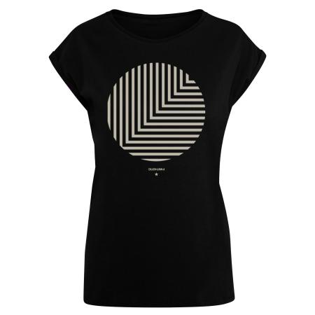 F4NT4STIC F4NT4STIC Shirt Geometrics groen / zwart