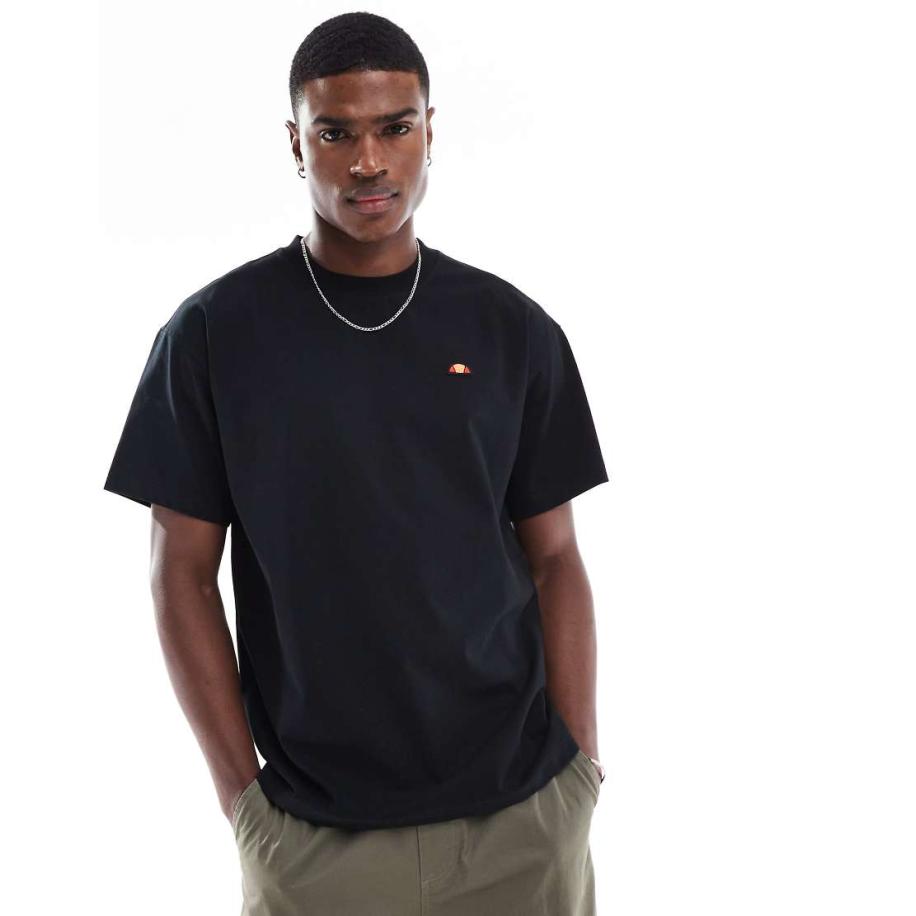 ellesse - Athens - T-shirt in zwart Zwart