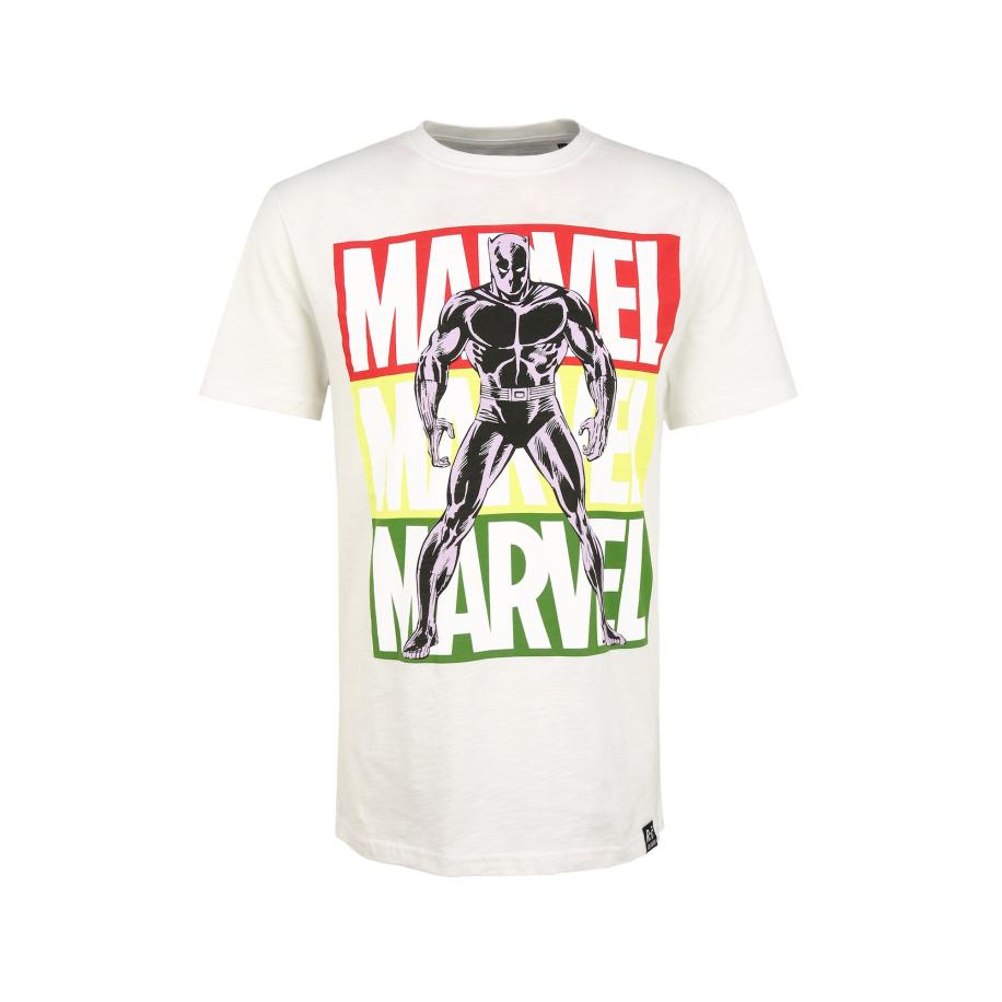 Recovered Recovered Shirt Marvel Black Panther ecru -