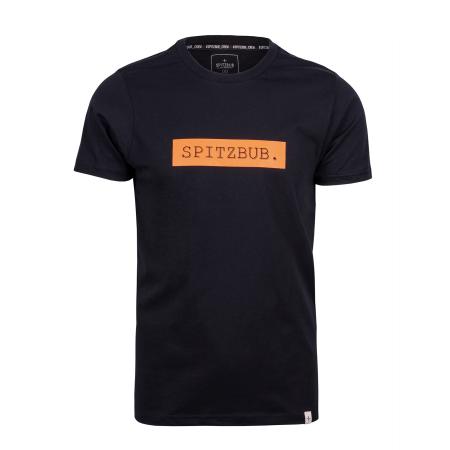 SPITZBUB Shirt Johann oranje / zwart