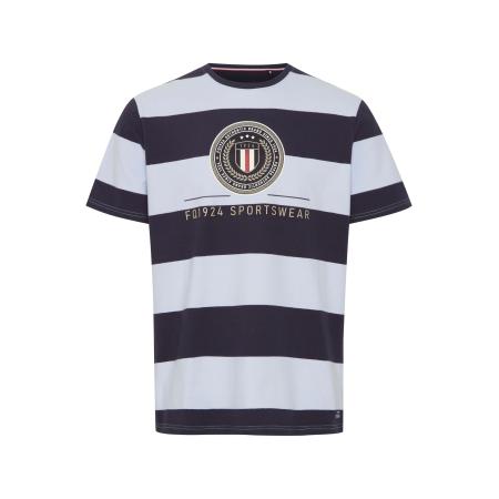 FQ1924 FQ1924 Shirt Tom lichtblauw / donkerblauw / goud / rood / wit