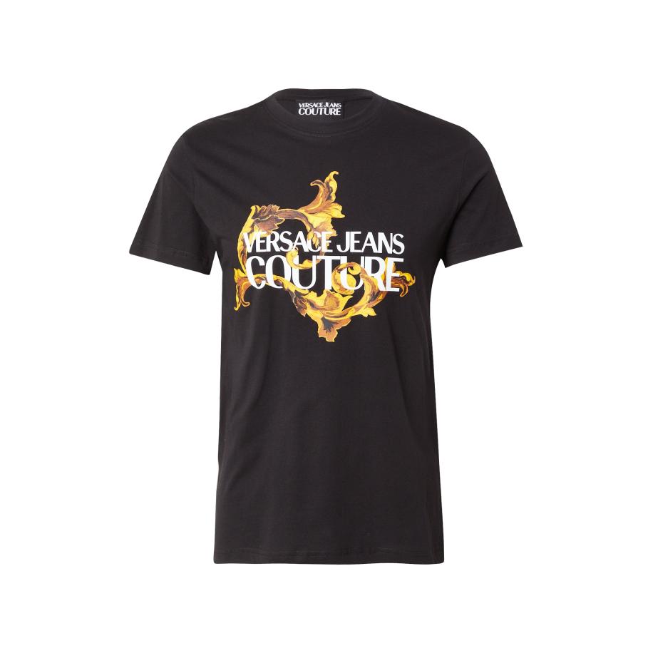 Versace Versace Jeans Couture Shirt bruin / safraan / zwart / wit -