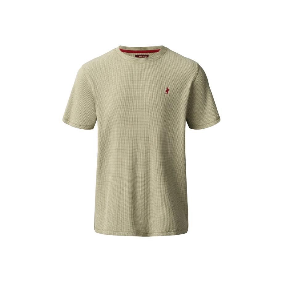 MCS MCS Shirt Colin taupe / rood -