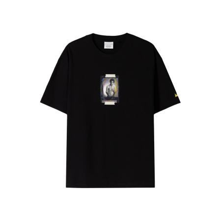 Bershka Bershka Shirt grijs / pink / zwart / wit