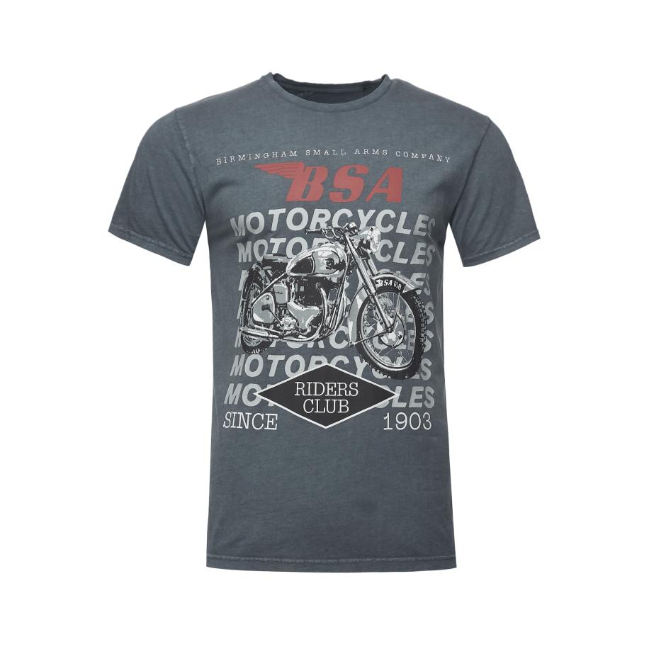 Recovered Recovered Shirt BSA Birmingham donkergrijs -