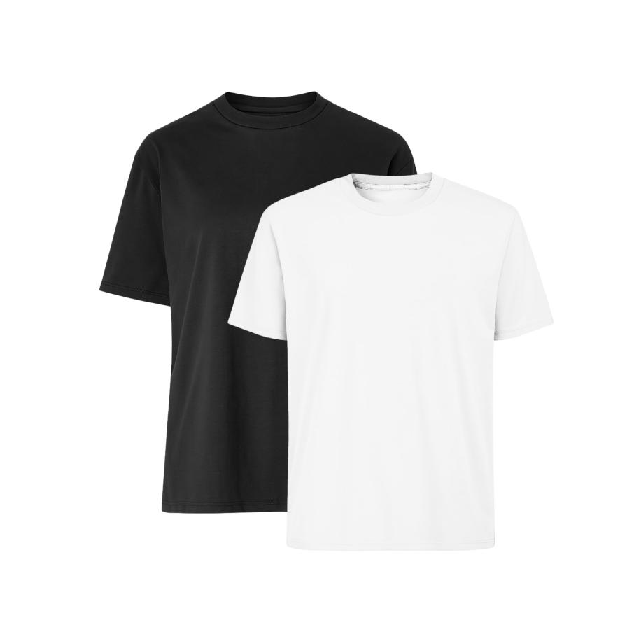 C&City C&City Shirt zwart / wit -