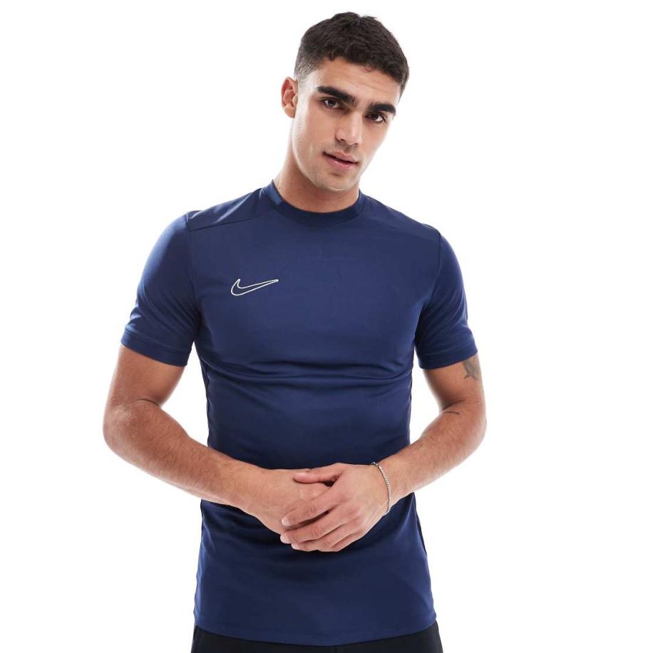 Nike Football - Academy 25 - Dri-FIT - T-shirt in marineblauw Blauw
