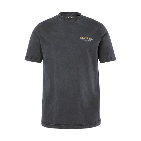 JP1880 JP1880 Shirt oranje / black denim / wit