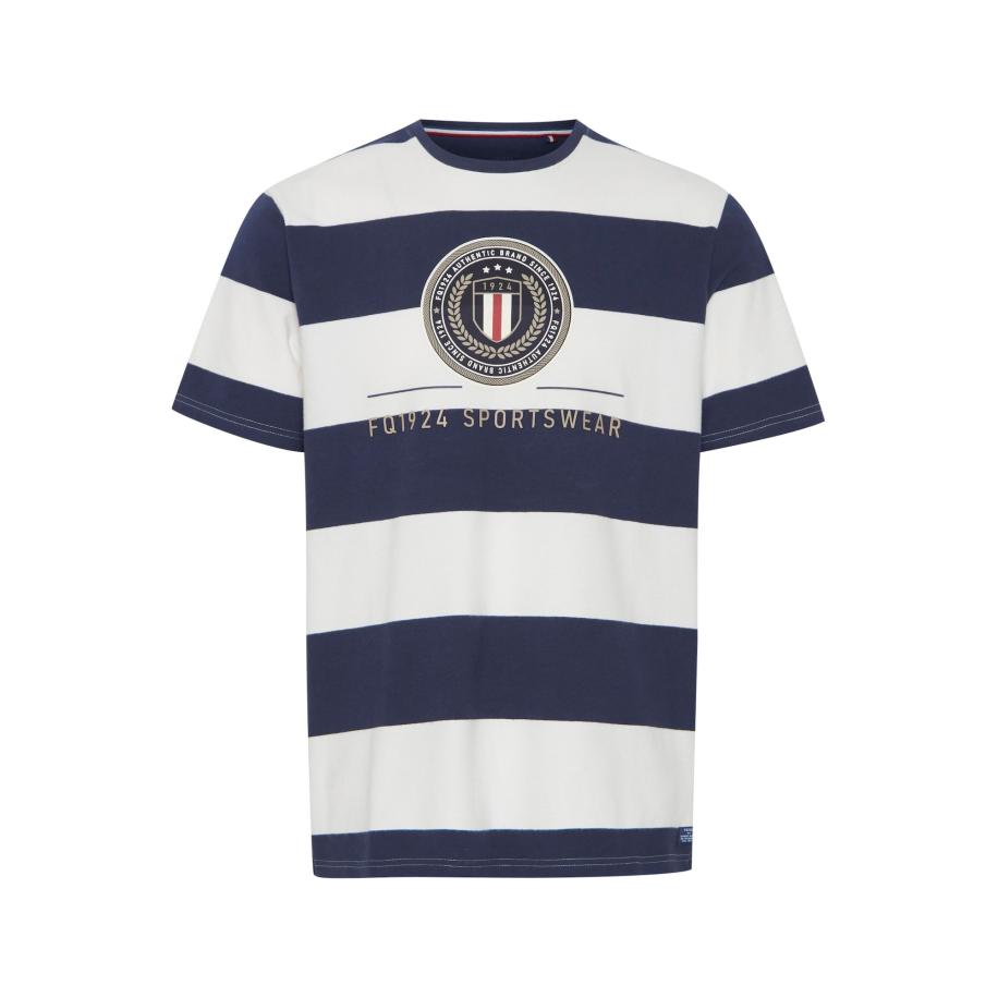 FQ1924 FQ1924 Shirt Tom crème / blauw / goud / rood -