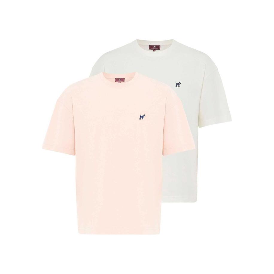 Williot Williot Shirt mintgroen / pastelroze -