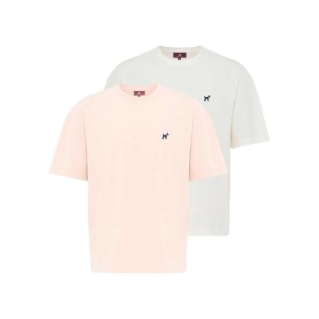 Williot Williot Shirt mintgroen / pastelroze