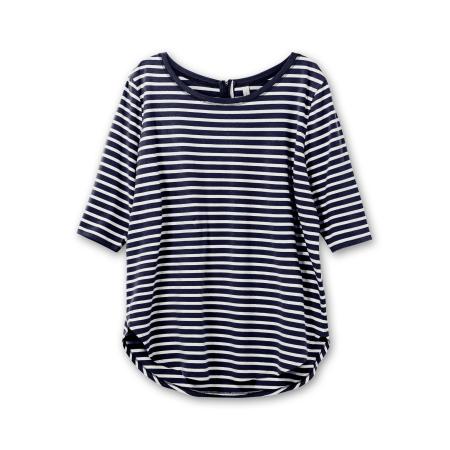 SHEEGO Shirt marine / wit