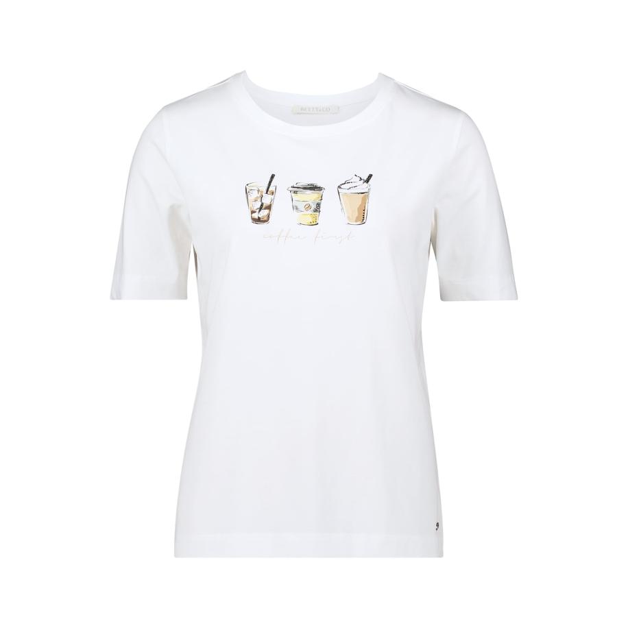 Betty & Co Betty & Co Shirt beige / geel / wit -