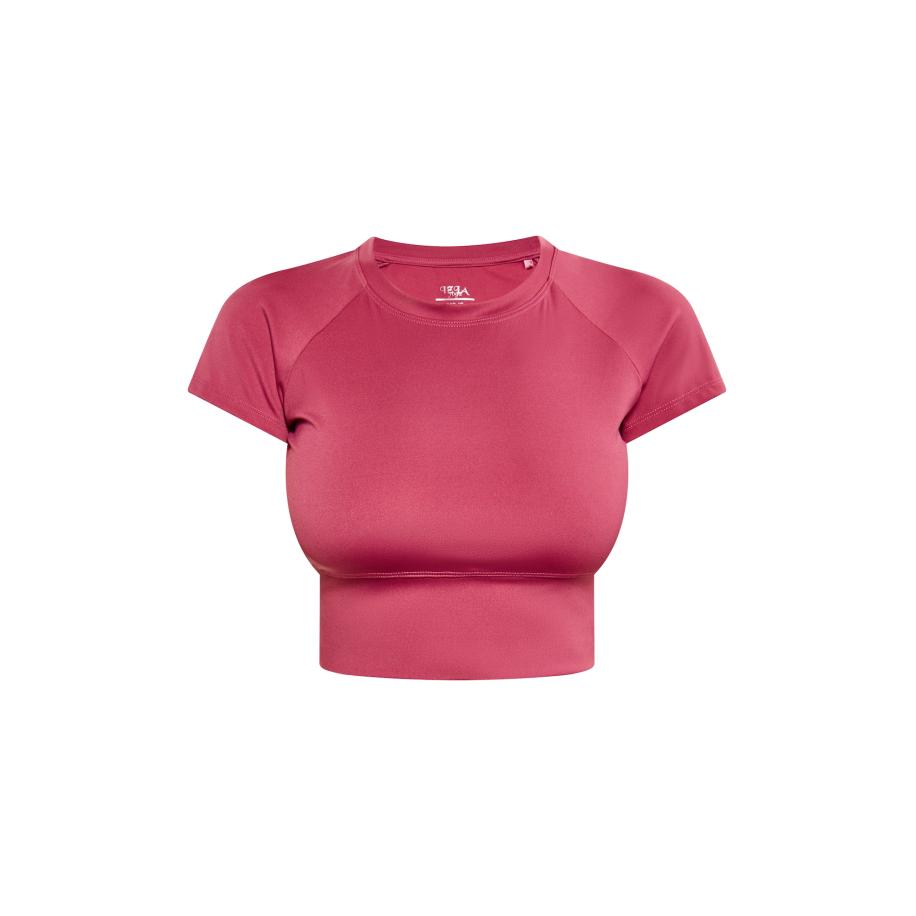 IZIA IZIA Shirt donkerroze -