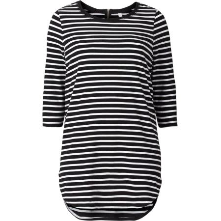 SHEEGO Shirt zwart / wit