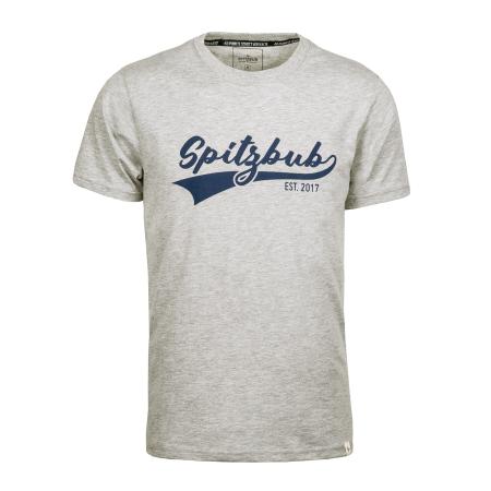 SPITZBUB Shirt Julius navy / grijs / grijs gemêleerd