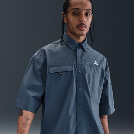 Nike ACG 'Orb Weaver' UV Repel shirt met korte mouwen - Blauw