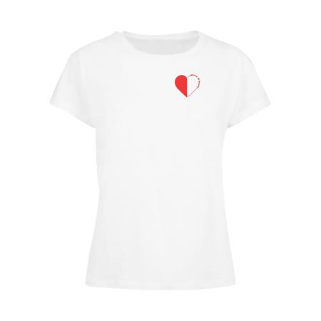 Days Beyond Shirt Queen Of Hearts rood / wit