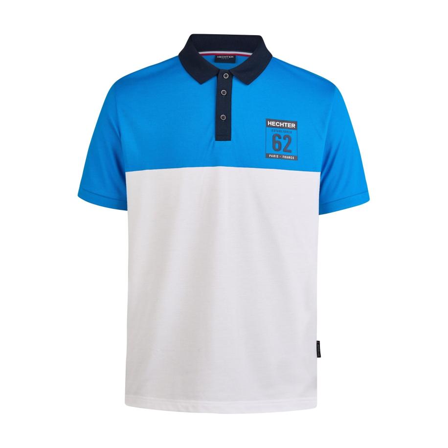 HECHTER PARIS HECHTER PARIS Shirt azuur / wit -