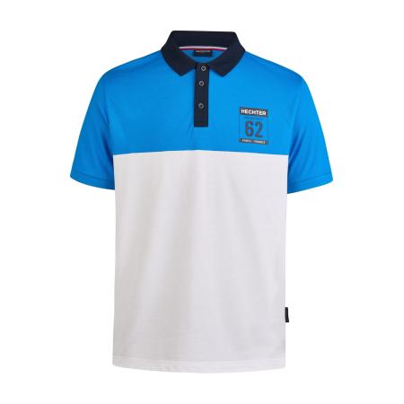HECHTER PARIS HECHTER PARIS Shirt azuur / wit