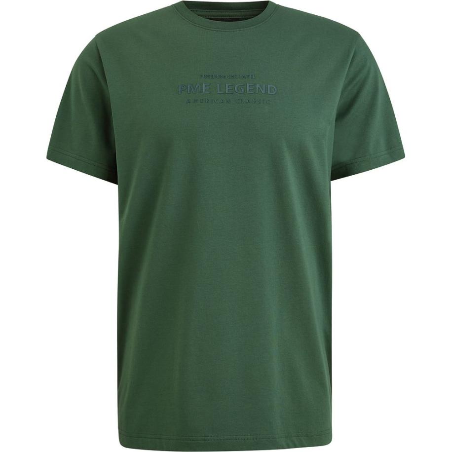 PME Legend Jersey T-Shirt Logo Groen Groen