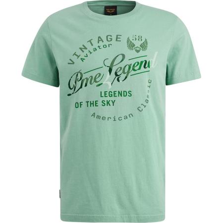 PME Legend T-Shirt Logo Artwork Turquoise