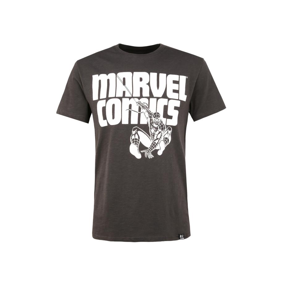 Recovered Recovered Shirt Spidey Black zwart -