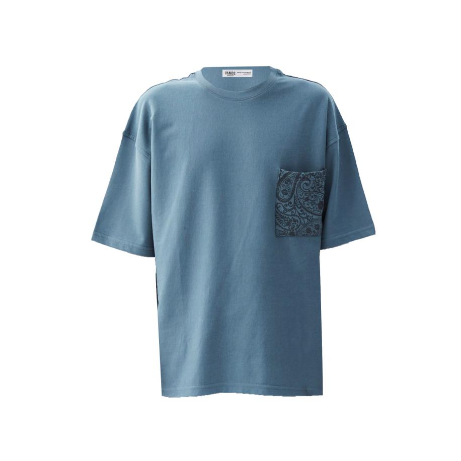 VAMOS CLO Shirt blauw / grijs Blauw