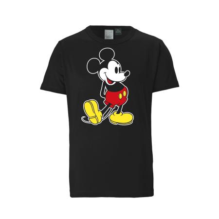 Logoshirt LOGOSHIRT Shirt Mickey Mouse – Classic zwart