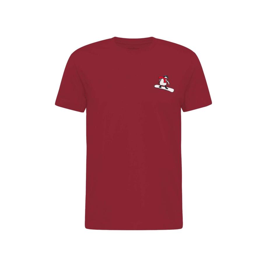 WESTMARK LONDON WESTMARK LONDON Shirt Cartoon Board karmijnrood / zwart / wit -