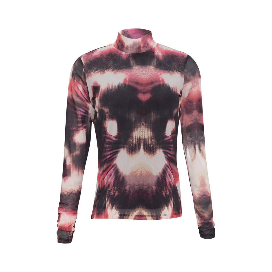 Comma COMMA Shirt sering / pastellila / donkerlila -