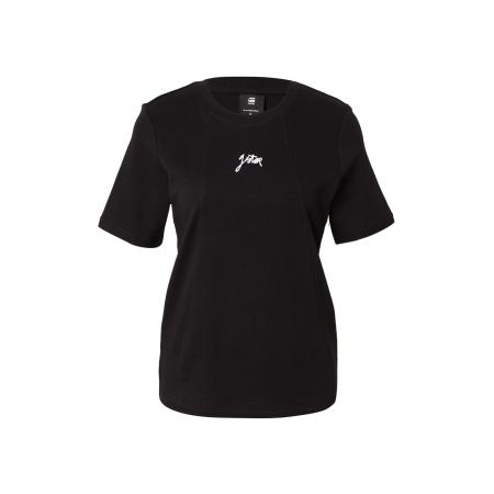 G-Star RAW G-STAR Shirt zwart / wit