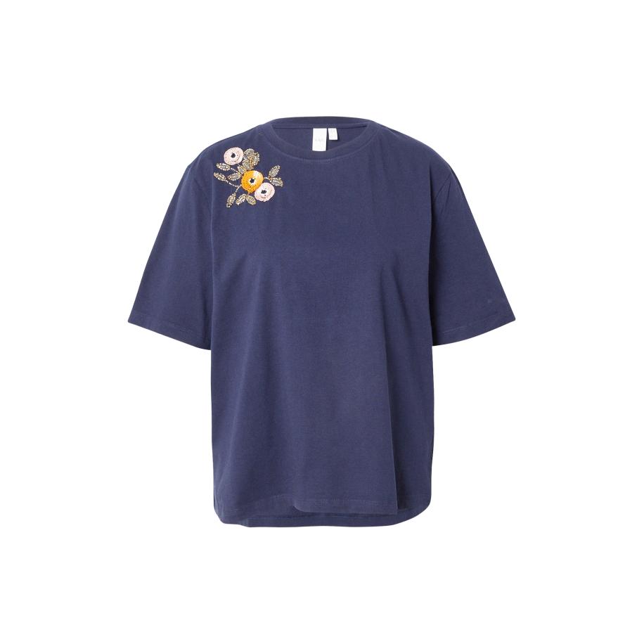 YAS YAS Shirt YASSannia navy / goud / oranje / rosé -