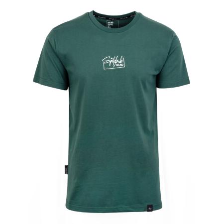 SPITZBUB Shirt Thomas groen / jade groen / wit
