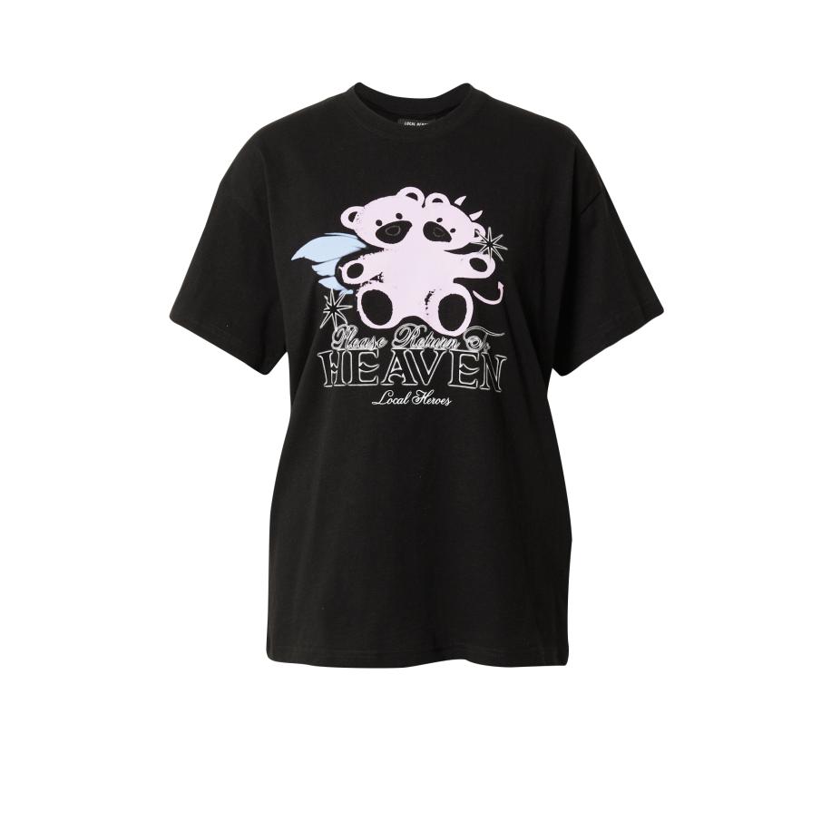 Local Heroes LOCAL HEROES Shirt RETURN TO HEAVEN lichtblauw / zwart / wit -