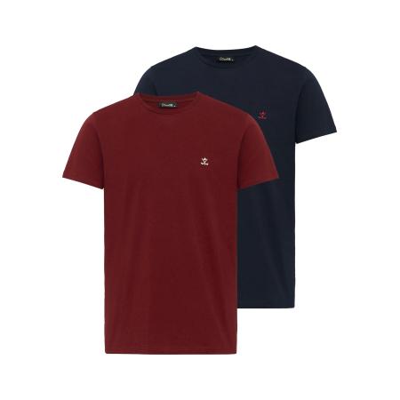 Cool Hill Cool Hill Shirt Jose navy / bourgogne