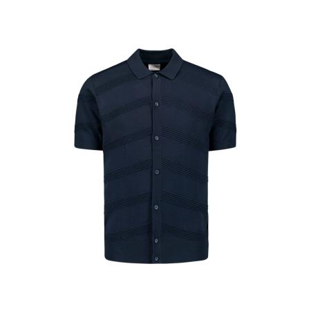 No Excess No Excess Shirt donkerblauw