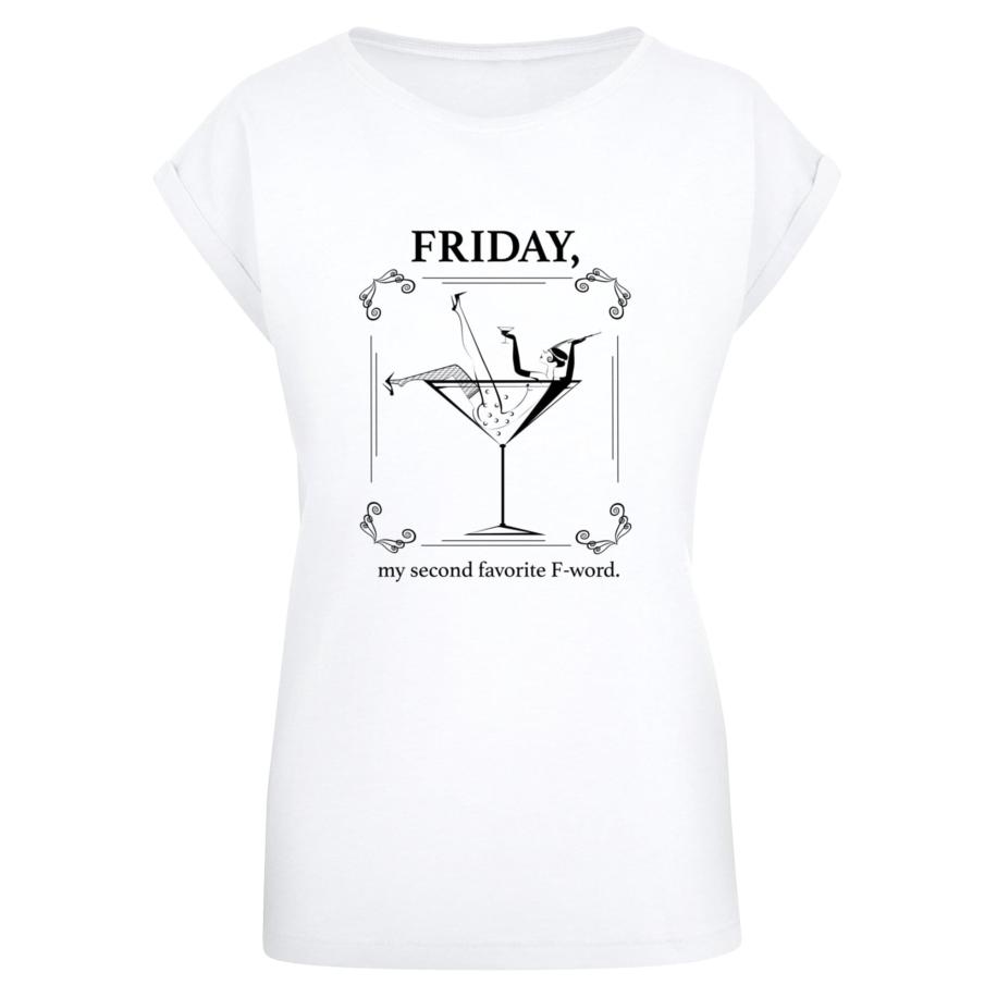 mister tee Mister Tee Shirt F-Word zwart / wit -