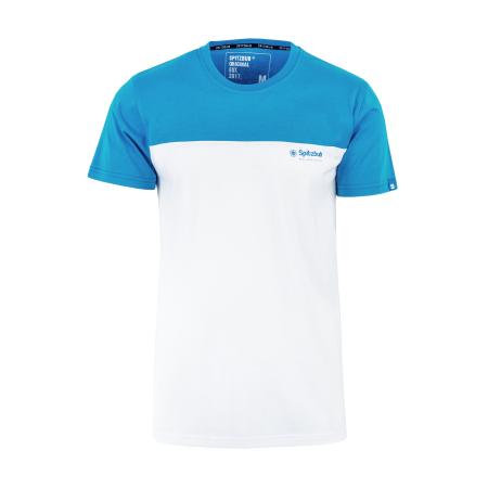 SPITZBUB Shirt Half Sports blauw / wit