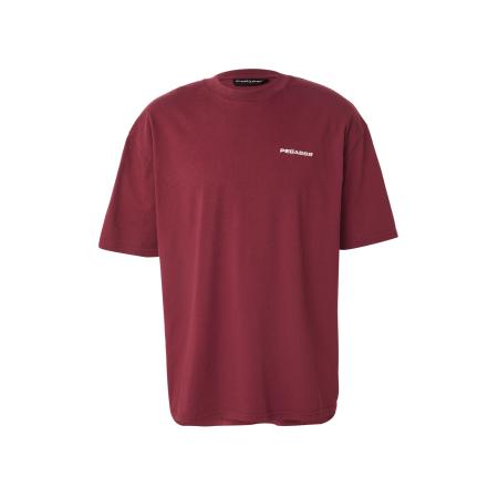 Pegador Pegador Shirt wijnrood / wit